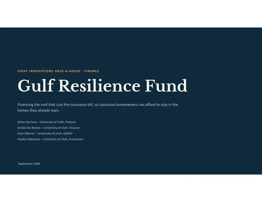 Gulf Resilience Fund