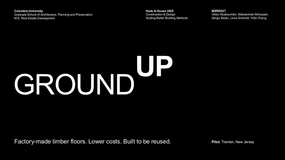 MSRED27: GroundUp